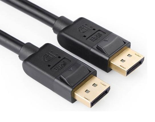  DisplayPort Cable: 3M DP102 DP male to male cable V1.2 4K transfer rate: 21.6 Gbit/s Black  